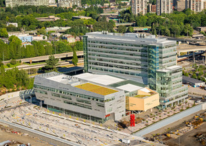 Collaborative Life Sciences Building Aerial
