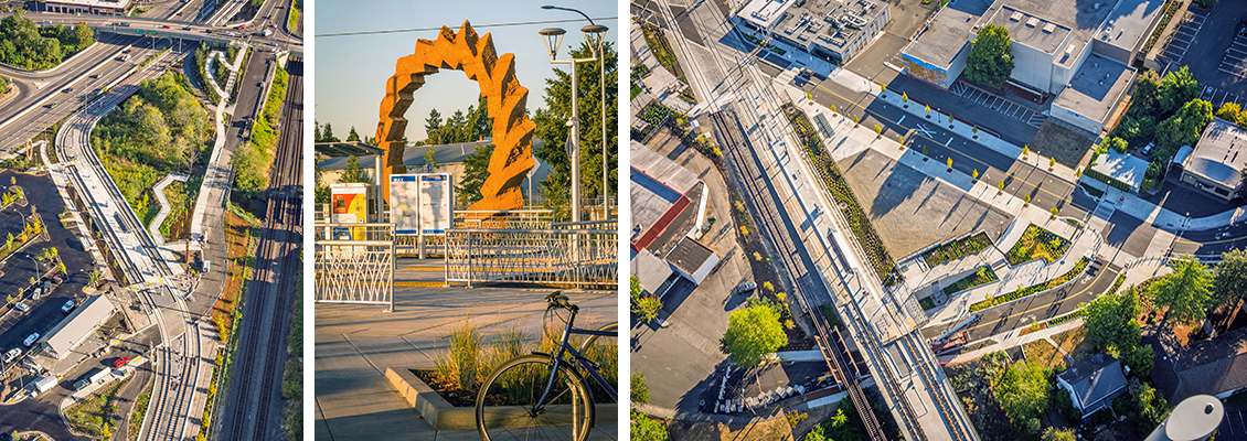 TriMet MAX Orange Line, East Side Urban 