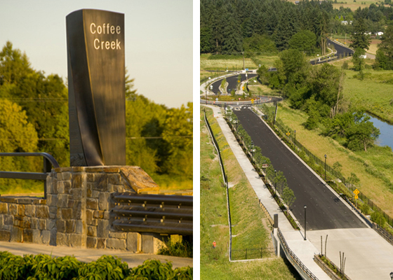 Boeckman Road Coffee Creek Bridge Mayer/Reed 2