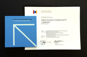 SEGD 2014 Merit Award