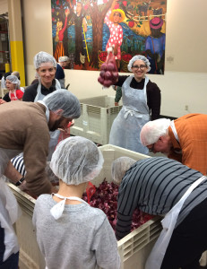 volunteering at the oregon food bank