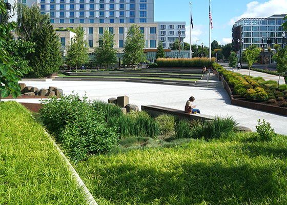 Oregon Convention Center Plaza