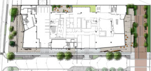 Knight Cancer Research Building Site Plan