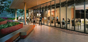 Knight Cancer Research Building Terrace