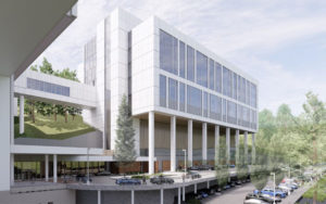 Rendering of OHSU Doernbecher Children's Hospital addition